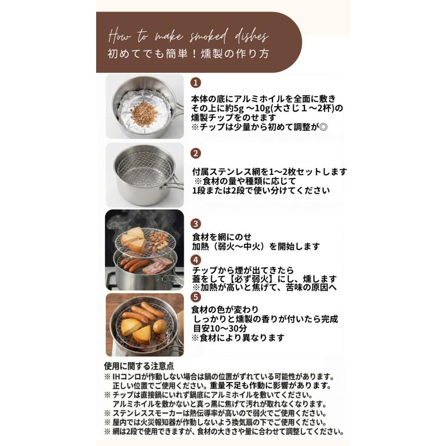 燻製器 燻製機 家庭用 スモークリッチポット キャンプ 燻製 燻製鍋 自宅 アウトドア スモーカー キャンプ BBQ 小型 チップ2種付き FANshift FANshift（ファンシフト） 燻製器 燻製機 家庭用 スモークリッチポット