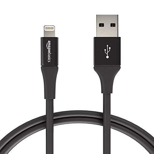 Amazonベーシック ライトニングケーブル USB 【iPhone対応/Apple MFi認証】 ブラック 0.9m プレミアムコレクション