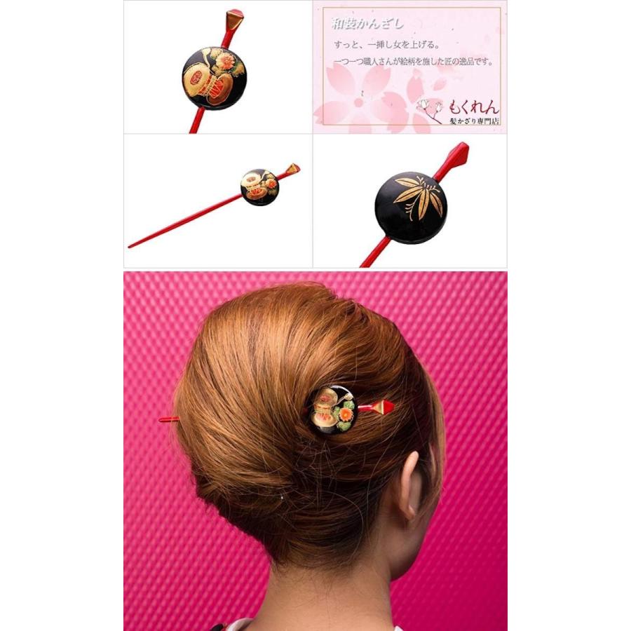 蒔絵かんざし 赤平打 しだれ桜 結婚式 髪飾り 留袖 着物 和装 簪 髪型 婚礼 七五三母の日 Tdaオンラインショップ 通販 Yahoo ショッピング
