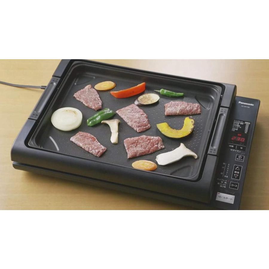 売店 パナソニック IHホットプレート ブラック KZ-HP1100-K