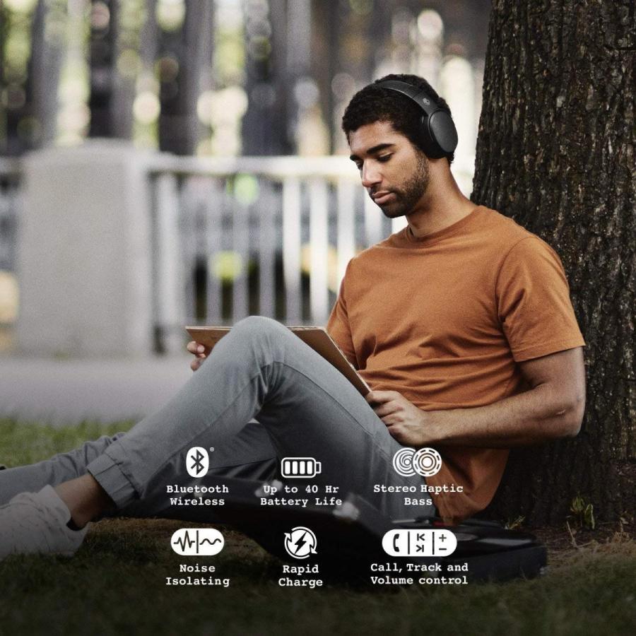 Skullcandy Crusher Wireless ワイヤレスヘッドホン Bluetooth対応 BLACK S6CRW-K591国内正 テレビ、オーディオ、カメラ オーディオ機器 イヤホン、ヘッドホン G1927751222(17703円)