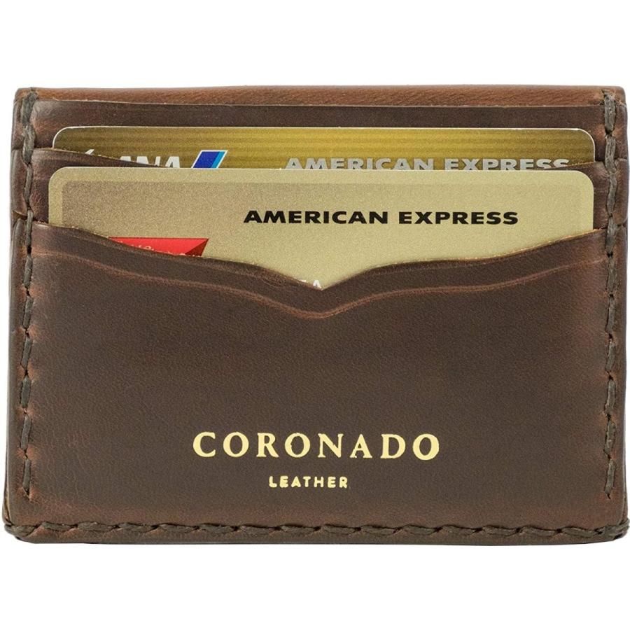 CORONADO LEATHER (コロナドレザー) 牛革製 手縫い 小銭入れ カード 