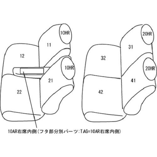 クラッツィオ　シートカバー　スペーシア　Clazzio　フレアワゴン　スペーシアカスタム・Z　フレアワゴンカスタム　プライム　ブラック　ES