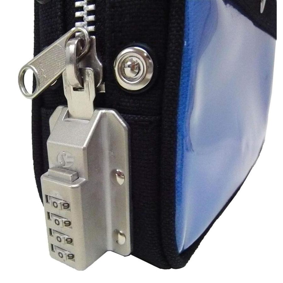 こっそり泥棒対策 防犯バッグ 貴重品ケース鍵付き バッグ鍵のいらない鍵付バッグ 帆布ポーチセキュリティ鍵付ポーチ Sed 1錠付 Sサイズ Tdaオンラインショップ 通販 Yahoo ショッピング