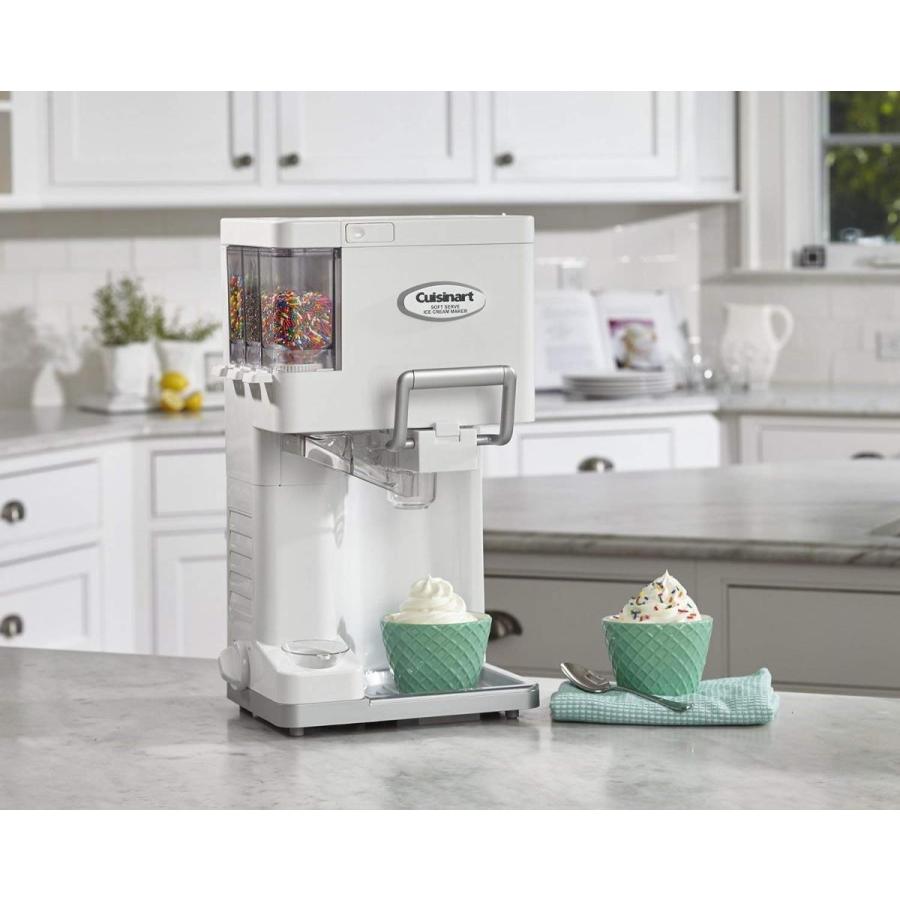 クイジナート ソフトクリームメーカー Cuisinart Ice-45 Mix Ice Cream Maker (ホワイト) 並行輸入品 Ice クイジナート ソフトクリームメーカー Cuisinart Mix Cream Maker ホワイト 並行輸入品
