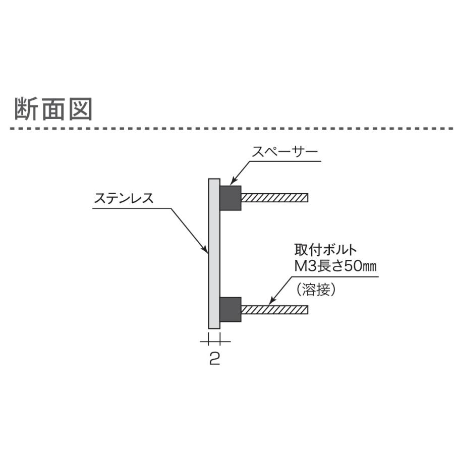 戸建 表札 切り文字 ステンレス Framia フレイミア KR1 漢字:なごみ体