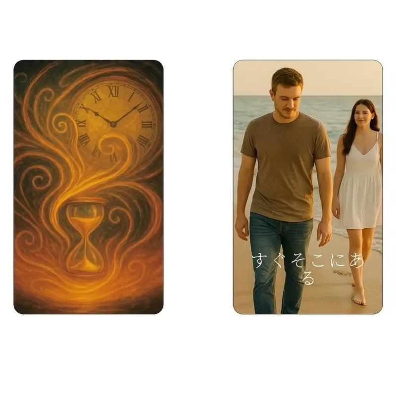 オラクルカード 日本語 時間に関するどんな質問でも聞いてください