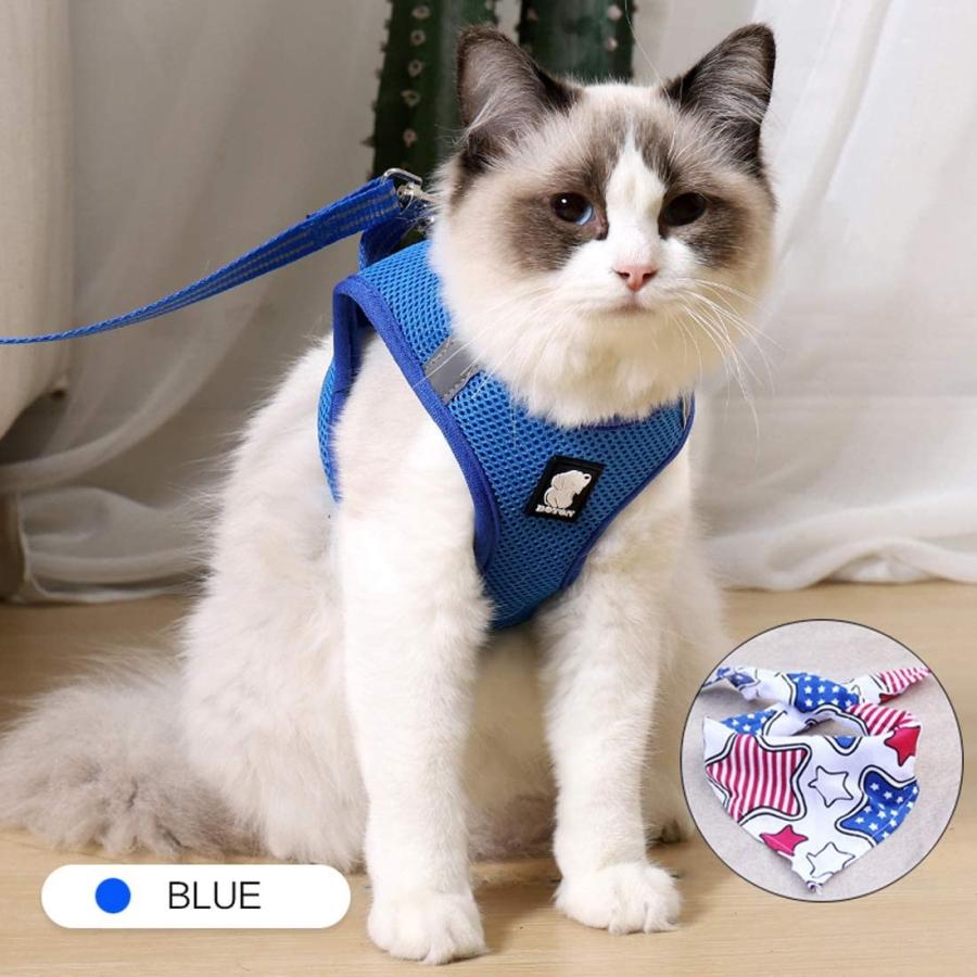 猫用ハーネス 猫リード おしゃれ 胴輪 キャット安全 散歩 小型犬 犬用リード 犬用 猫用 ペット用品 Bv Catstrap 02 Gardon 通販 Yahoo ショッピング