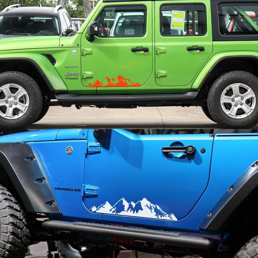 車 ジープ リバティ グランドチェロキー ルビコン 用 サイドボディ 