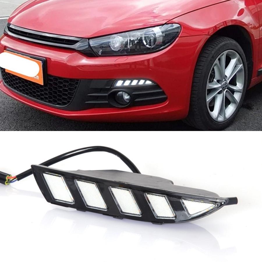 フォルクスワーゲン シロッコ 2011-2015 用 led デイタイム 外装