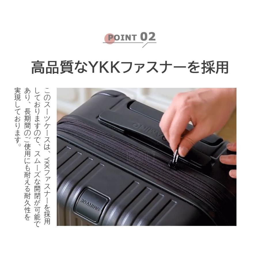 B4U スーツケース 機内持ち込み Sサイズ Mサイズ TSAロック 拡張機能