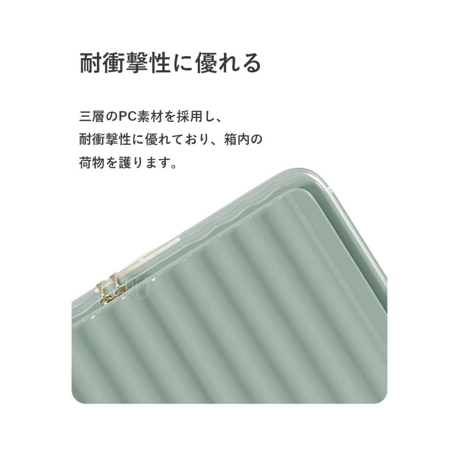 【★数量限定700円OFF♪4/21終了】B4U スーツケース フロントオープン 横開き 拡張機能 TSAロック Sサイズ Mサイズ 20インチ 24インチ 軽量 旅行 静音 3泊4日の画像