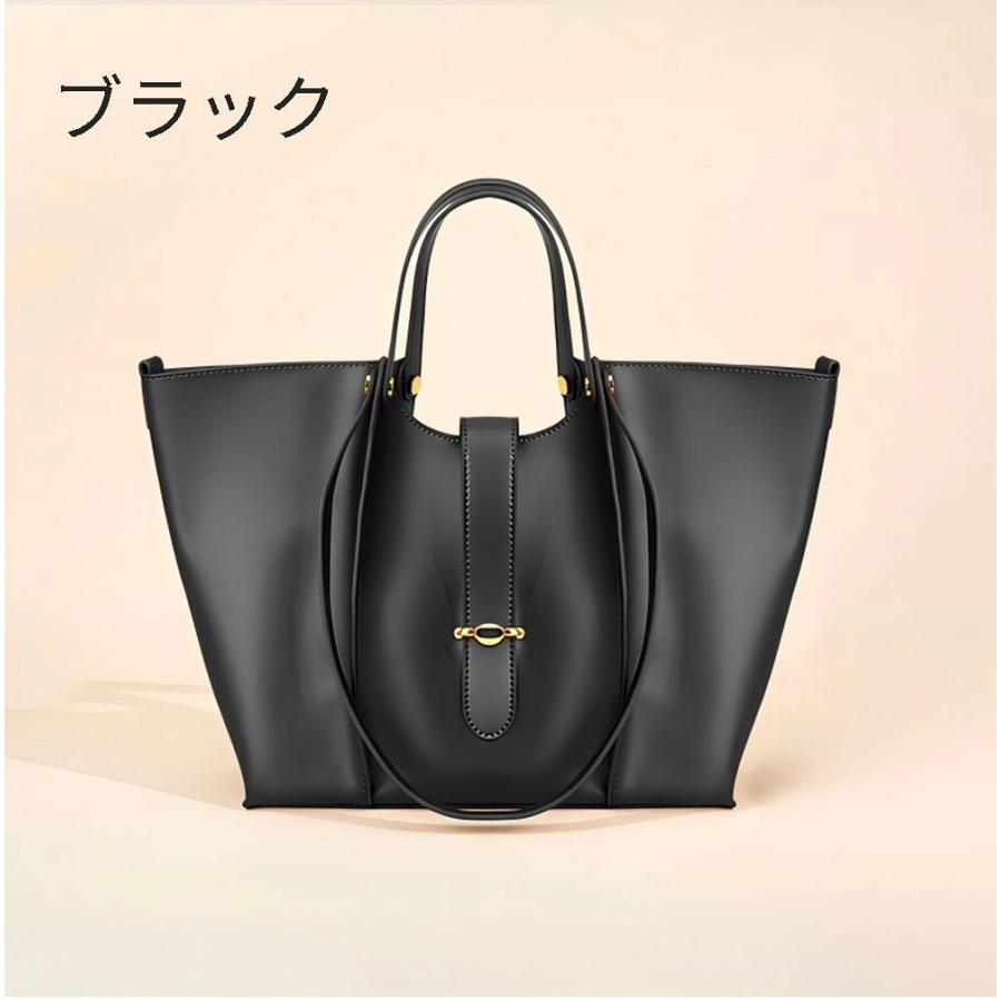 本革 トートバッグ レディース A4対応 2WAY ショルダーバッグ 牛革 通勤 通学 大きめ 軽量 肩掛け 手提げ 鞄 カバン おしゃれ 女性 旅行 入学式 卒業式 発表会の画像