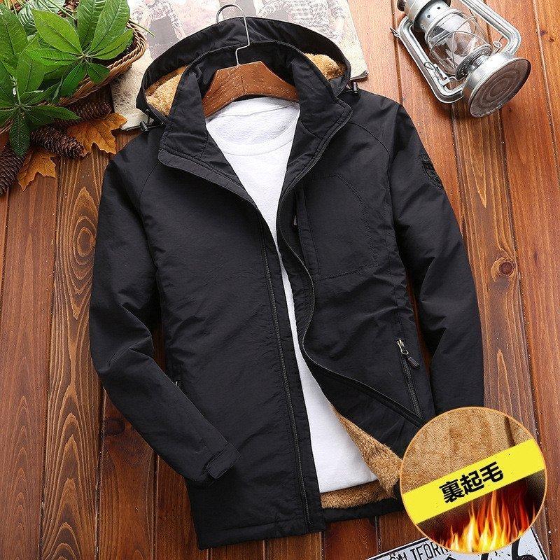 マウンテンパーカー メンズ 冬服 冬 ジャケット 裏起毛 ウインド 