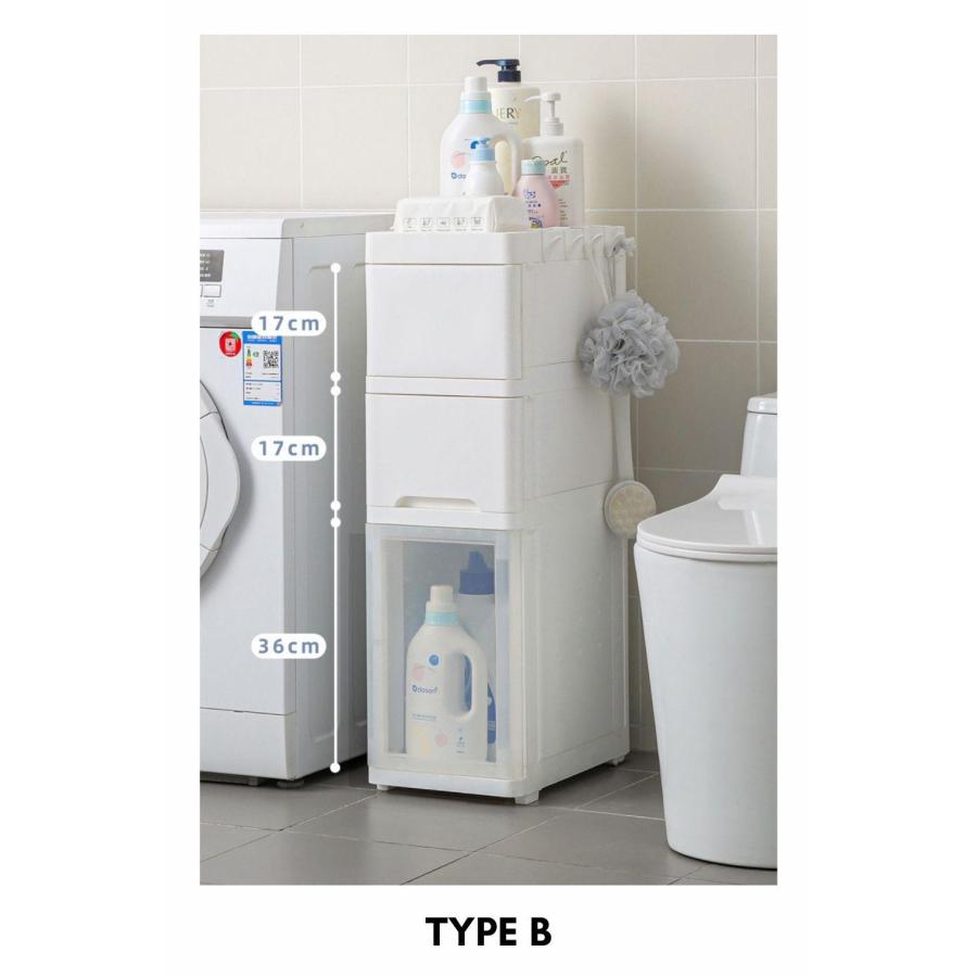 収納ラック キャスター付き 収納ボックス 取っ手付き キッチンワゴン 蓋 3段 4段 子供部屋 子供部屋収納 おもちゃ収納 ベビー用品 洗面台 トイレ収納 |  | 02