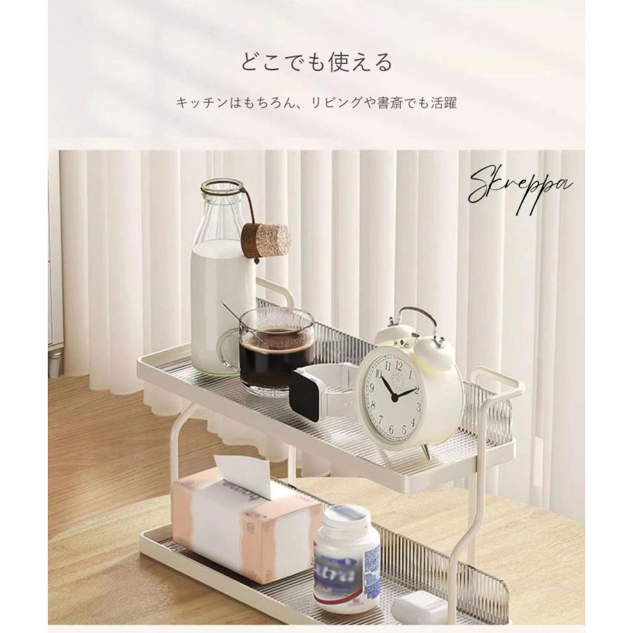 収納ラック ラック キッチンラック キッチン収納 スリム 隙間収納 コップ 収納 カップラック 食器 水切りラック 2段 コップスタンド カップ乾燥 カップ収納 |  | 06