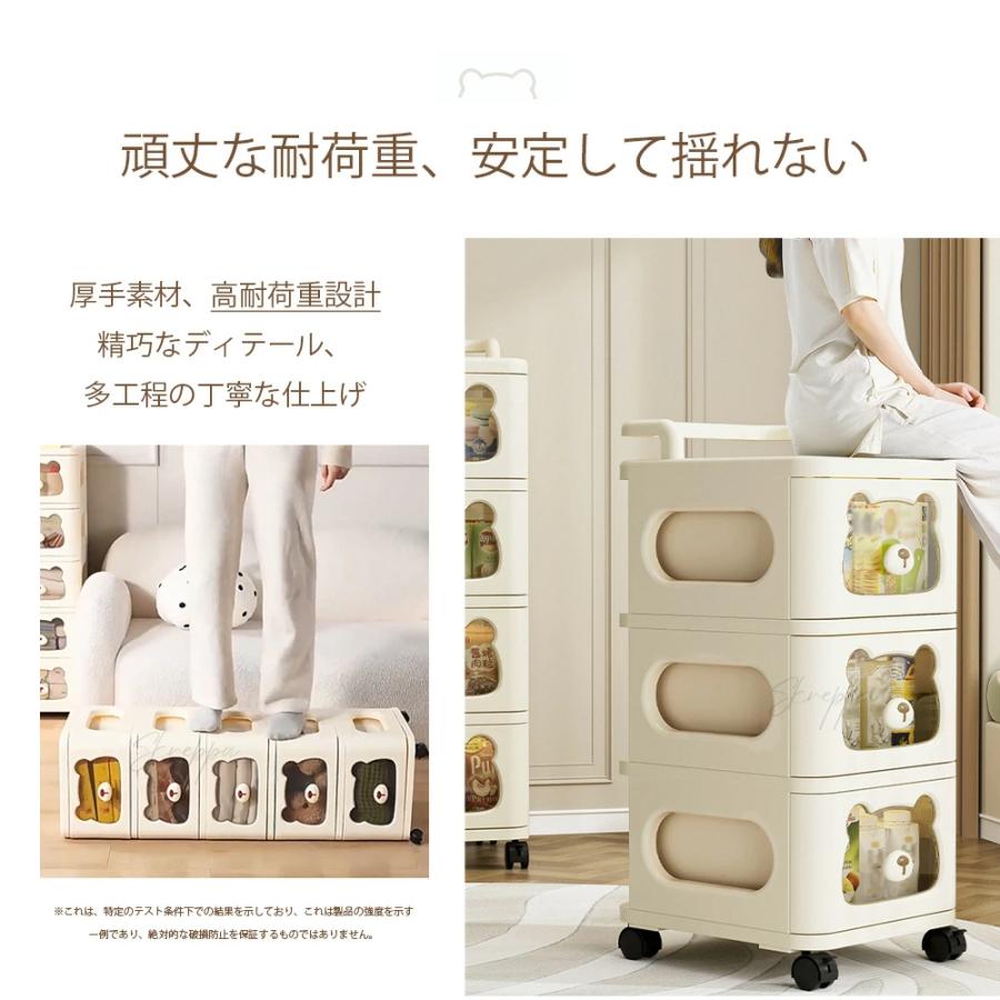 収納ワゴン キッチンワゴン ベビーワゴン キャスター付き スリムワゴン