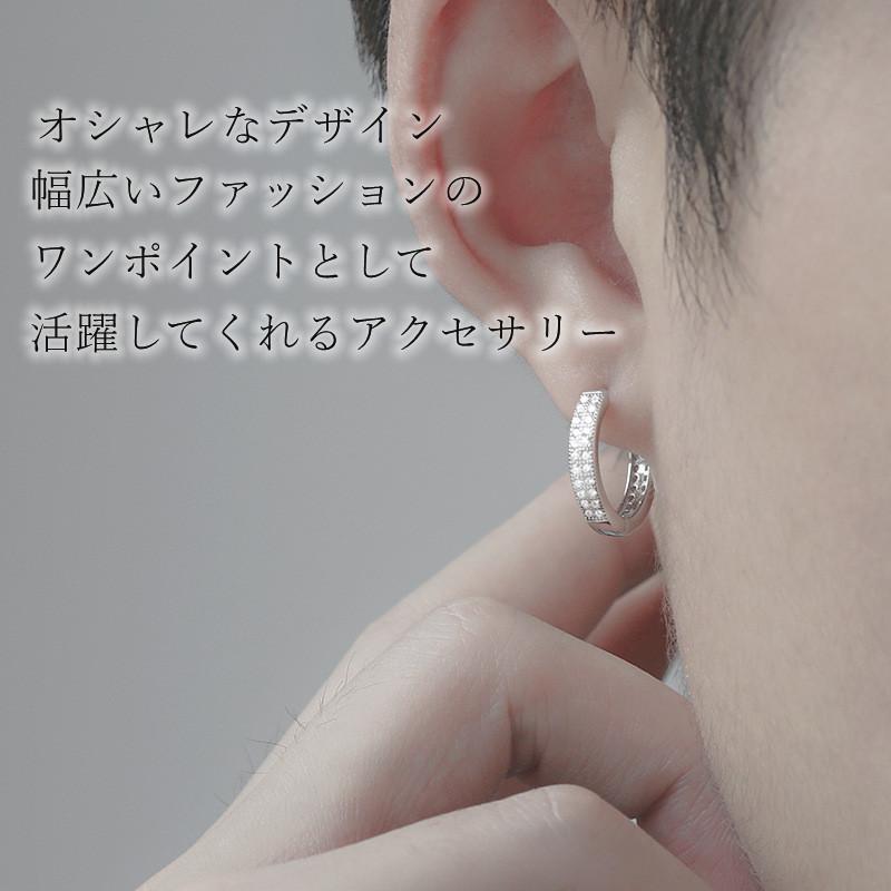 新品！【 3mm×21mm 】両耳用 シルバー925 フープピアス 3mm×21mm 】両耳用 シルバー925 フープピアス TK【 3mm×21mm 】両耳
