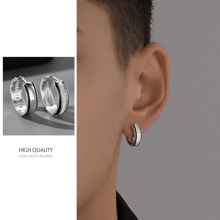 メンズピアス リングピアス 両耳用 耳飾り フープピアスかっこいい 金属アレルギー対応 定番 人気 お揃い ギフト プレゼント 送料無料 Yb2135e Benu 通販 Yahoo ショッピング