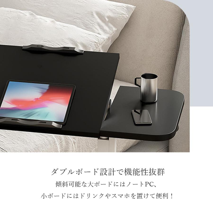 机 昇降式テーブル キャスター付 ソファーテーブル ノートパソコン用 高さ調節 Amazon.co.jp: スタンディングデスク,昇降式 航空用アルミ合金