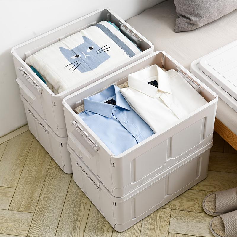 収納ボックス フタ付き 折りたたみ プラスチック おしゃれ 衣替え 夏物