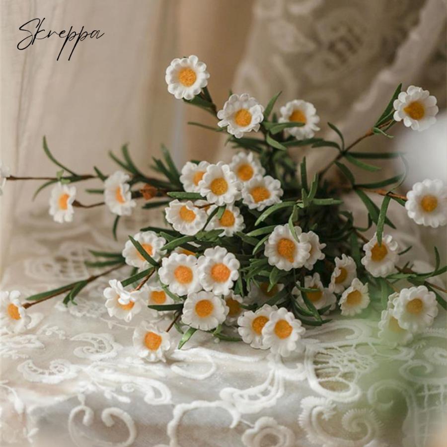造花 花束 デージー 雛菊 造花ブーケ 人工デージー フェイクデイジー