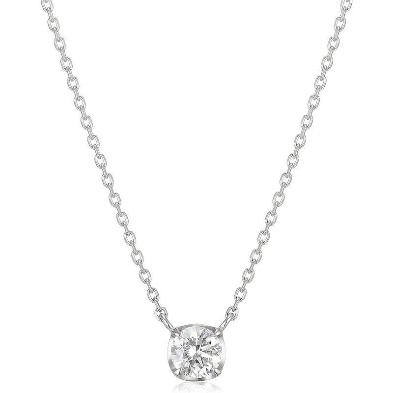 【値下げ】 ヨンドシー 4℃ K18ホワイトゴールド ネックレス 11192-112-3203-00-00 【EI1128120935】(39477円)