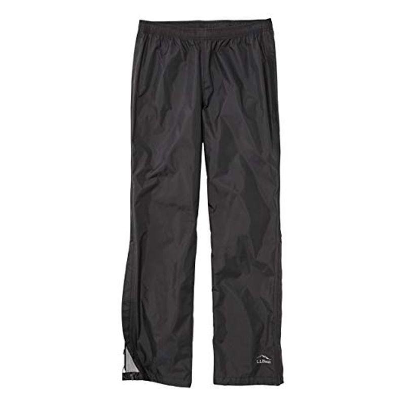L.L.Bean(エルエルビーン) メンズ トレイル・モデル・レイン・パンツ ジャパン・フィット Mサイズ ブラック Black ０ＵＭＲ３