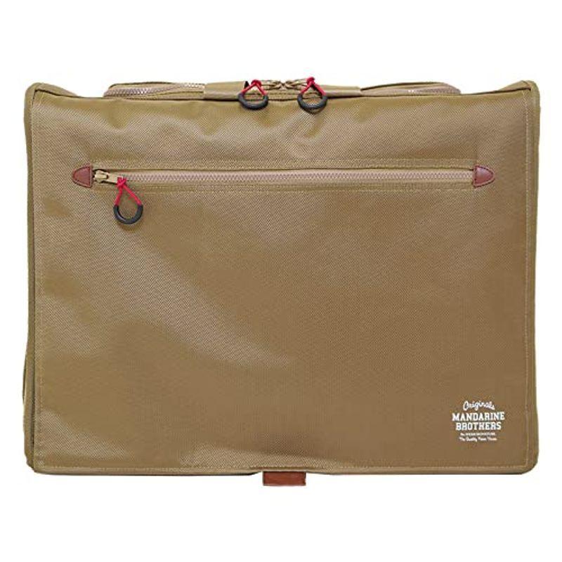 MANDARINE BROTHERS マンダリンブラザーズ ブリクストンキャリーバックパック ワイド M ブラウン