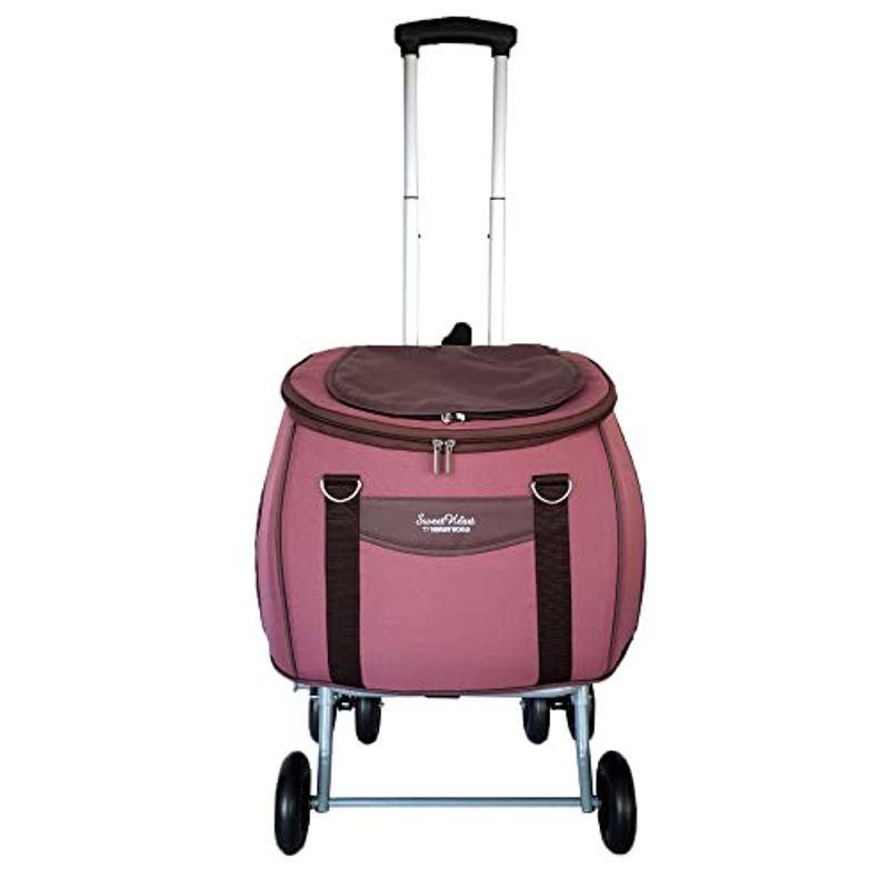ファンタジーワールド コンパクトな多機能 ペットカート スイートハート リュックタイプ S ドライローズ 犬 猫 ペット用 バックのみでも使