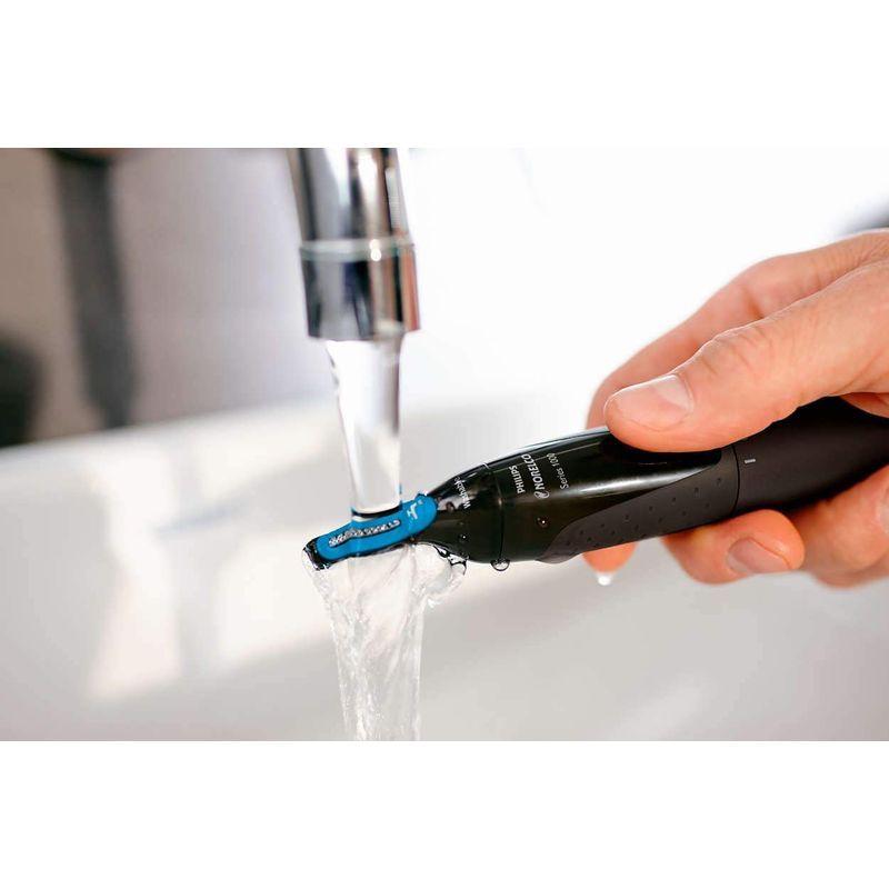 Philips Norelcoシリーズ 1000 ノーズトリマー NT1700 鼻、耳、眉毛用ヘアトリミング ProtecTubeテクノロジ Norelcoシリーズ ノーズトリマー NT1700 眉毛用ヘアトリミング ProtecTubeテクノロジ