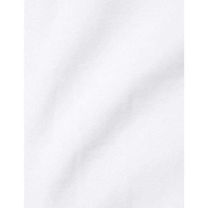 グンゼ 半袖Ｕ首 暖かソフト 2枚組 100% メンズ ホワイト LL