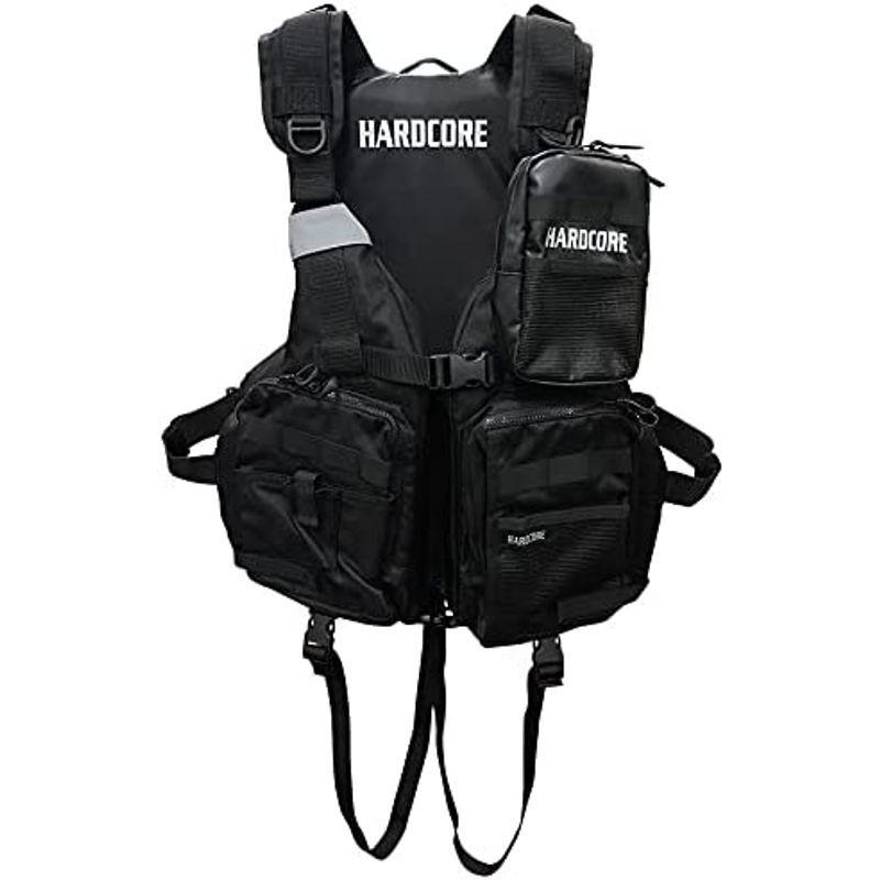 DUEL ハードコア ゲームベスト 釣り 釣具 フィッシングベスト フィッシングウェア ブラック フリー ハードコア ゲームベスト 釣り 釣具 フィッシングベスト フィッシングウェア ブラック フリー