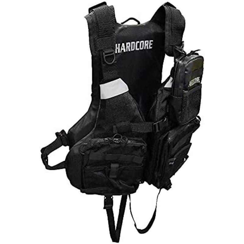 DUEL ハードコア ゲームベスト 釣り 釣具 フィッシングベスト フィッシングウェア ブラック フリー ハードコア ゲームベスト 釣り 釣具 フィッシングベスト フィッシングウェア ブラック フリー