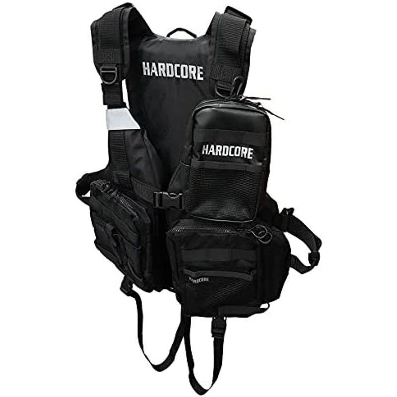 DUEL ハードコア ゲームベスト 釣り 釣具 フィッシングベスト フィッシングウェア ブラック フリー ハードコア ゲームベスト 釣り 釣具 フィッシングベスト フィッシングウェア ブラック フリー