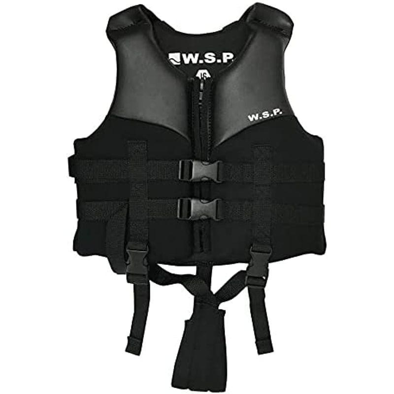 公式ショップ マリンベスト 子供用 ジュニア用フローティングベスト W S P スイミング補助具 J3 Black ブラック マリンスポーツ ライフジャケット qhema Com