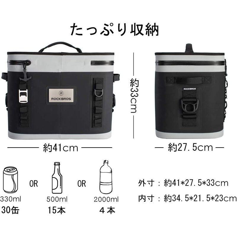 ROCKBROS(ロックブロス)クーラーボックス ソフトクーラー 超保冷 釣り キャンプ BBQ 全面防水 大容量 軽量 手提げ 肩掛け 両 ロックブロス クーラーボックス ソフトクーラー 超保冷 釣り キャンプ BBQ 全面防水 大容量 軽量 手提げ 肩掛け