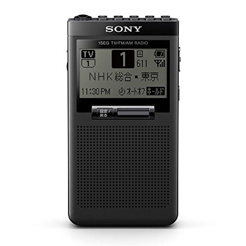 完動品 ソニー ポケットラジオ XDR-64TV : ポケッタブルサイズ ワイドFM対応/FM/AM/ワンセグTV音声対応 ブラック XDR-64T 【TMF1611717462】(56400円)
