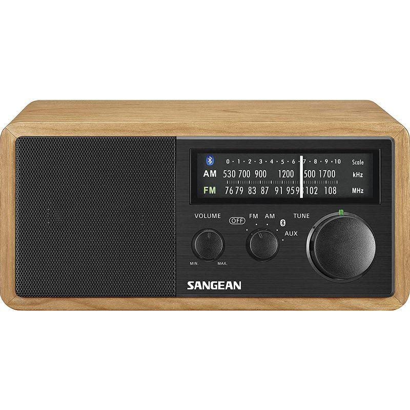 SANGEAN FM/AMラジオ対応 ブルートゥーススピーカー チェリー/ブラック WR-302 ［Bluetooth対応］ FM/AMラジオ対応 ブルートゥーススピーカー チェリー/ブラック WR ［Bluetooth対応］