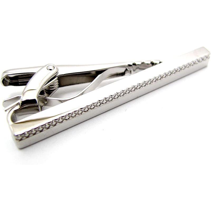 タテオシアン (TATEOSSIAN) グリッド タイバー (ロジウム) タイピン タイクリップ ネクタイピン シンプル おしゃれ さりげな ファッション 腕時計、アクセサリー メンズアクセサリー SK1715544517(15765円)