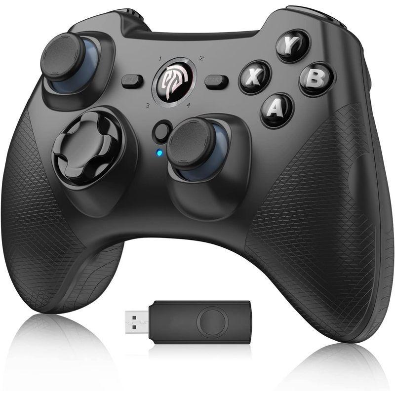 お得セット Easysmx 無線ゲームパッド Ps3 Pc Tv Box Androidに対応2 4ghz 振動連射設定 パソコンゲームコントローラー T Workland Com