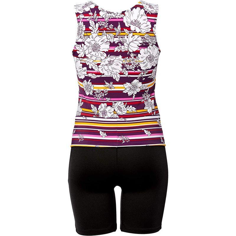 ワコール/スイムウェア セパレート水着 ゆったりシェイプ ファスナー付き フィットネス SWS367 レディース VI 9M セパレート水着 ゆったりシェイプ ファスナー付き フィットネス SWS367 レディース VI 9M