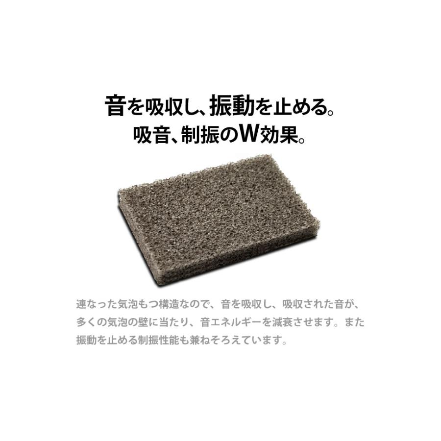 車 防音 デッドニング ポイント制振材 be on sound 美音スーパーセル
