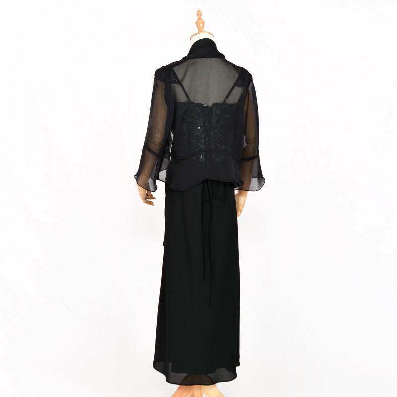 ドレス レンタル 4点セット グリーン スパン ボレロ 付き 9号 | ブランド登録なし | 02