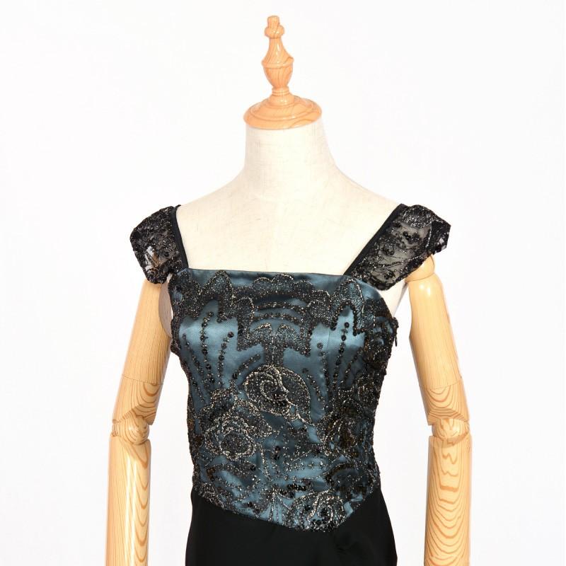 ドレス レンタル 4点セット グリーン スパン ボレロ 付き 9号 | ブランド登録なし | 03