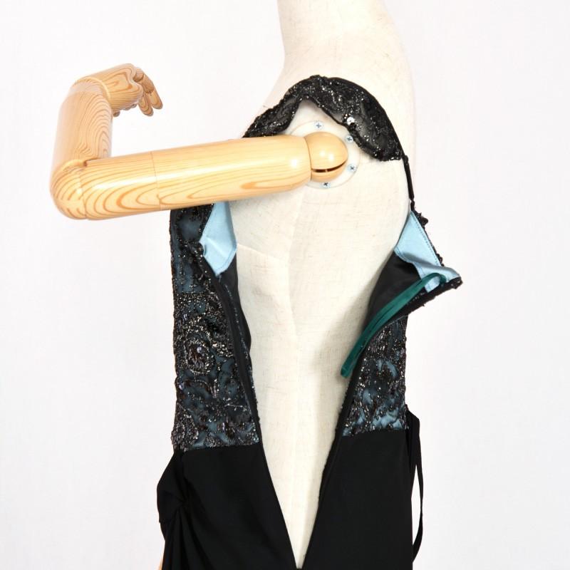 ドレス レンタル 4点セット グリーン スパン ボレロ 付き 9号 | ブランド登録なし | 05