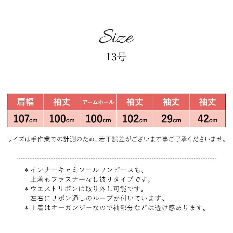 ドレス レンタル 4点セット ショートスリーブタック 13号 | ブランド登録なし | 05