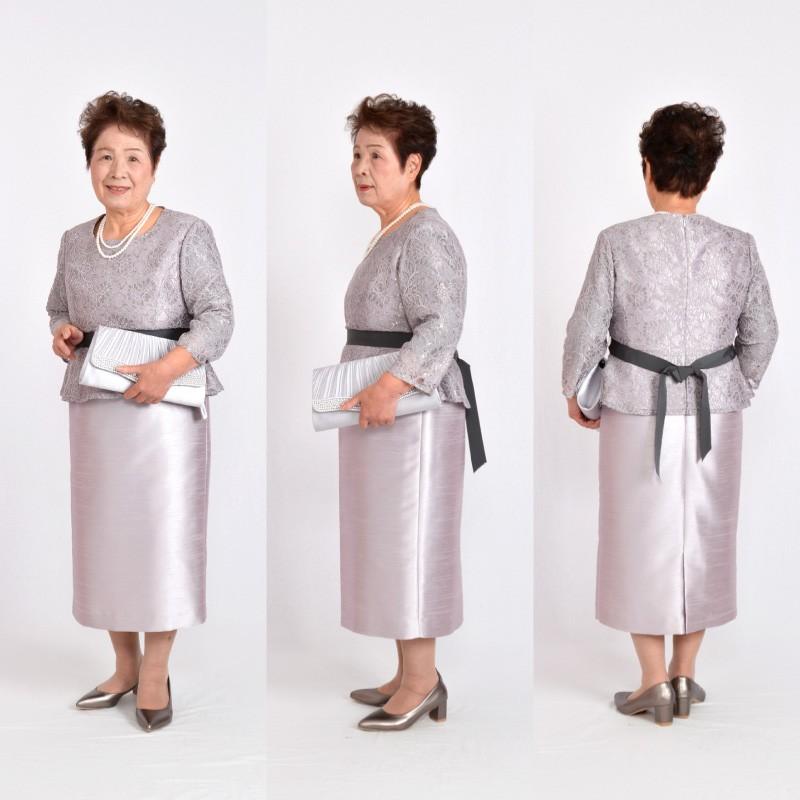 ドレス レンタル 4点セット ラプソディー ワンピース L LL 3L (11号 〜 19号 対応) | ブランド登録なし | 08