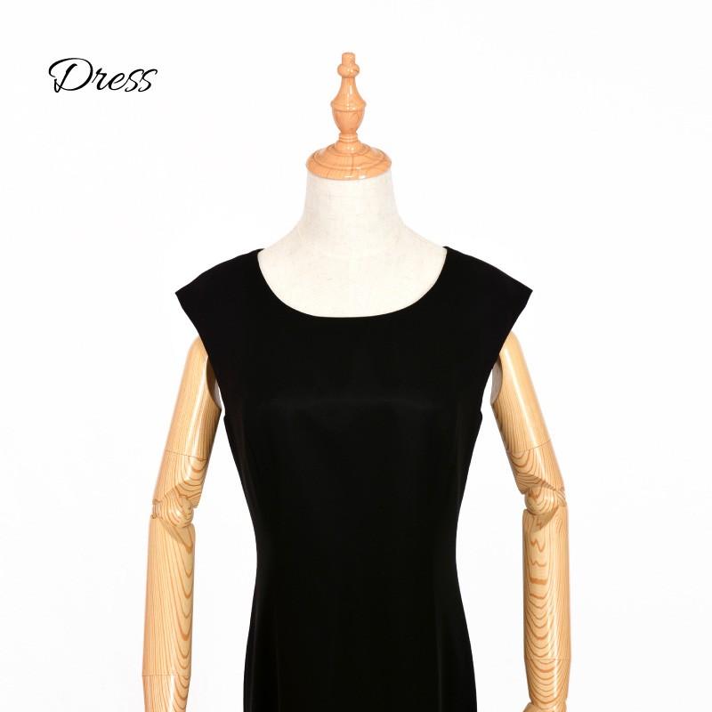 ドレス レンタル 5点セット アンクル ワンピ ブラック ゴールド レース 15号 | ブランド登録なし | 03