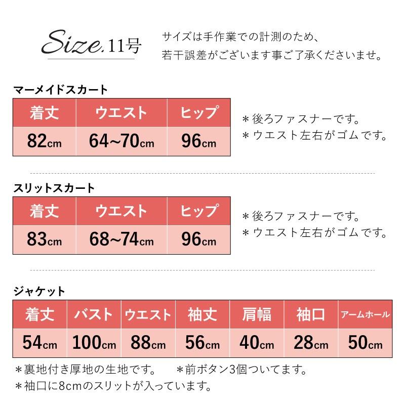 ドレス レンタル 5点セット セットアップ スリットスカート (マーメイドスカート) シルバー スタンド カラー 11号 | ブランド登録なし | 09